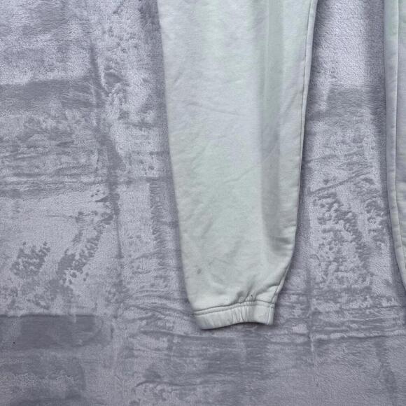 TNA AiryAF Fleece Jogger Pants Light Mint Green Size M Aritzia Cozy Fit Casual - Picture 5 of 12